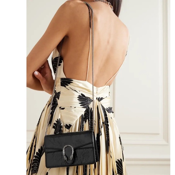 GUCCI Dionysus super mini patent leather crossbody bag - Picture 6 of 6